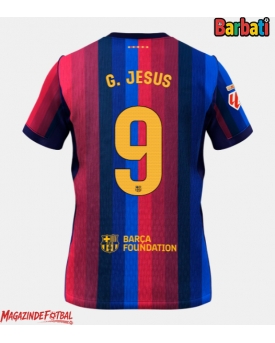 Barcelona Gabriel Jesus #9 Tricou Fotbal Replică 2026-27 Barbati Acasa Barcelona Gabriel Jesus #9 Tricou Fotbal Replică 2026-27 Barbati Acasa